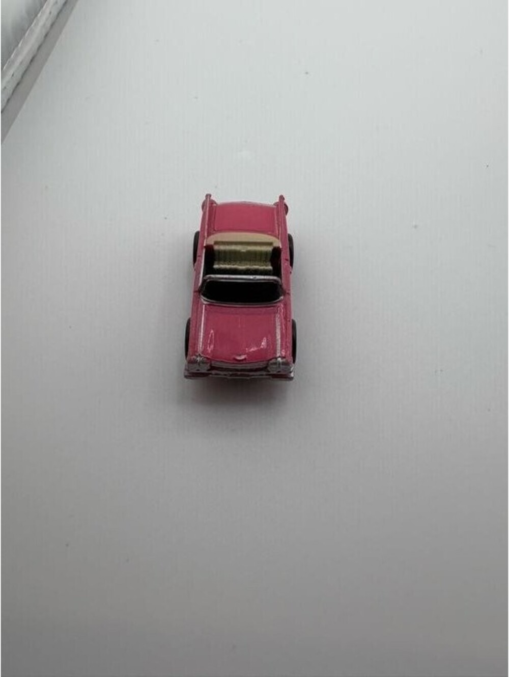 Micro Machines Classic Convertible Diecast Car Pink 164 Scale Toy